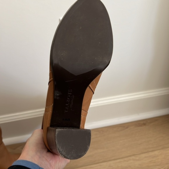 Talbots New Carmel color boots with 3 1/2" heel. These are gorgeous boots! - Picture 6 of 9